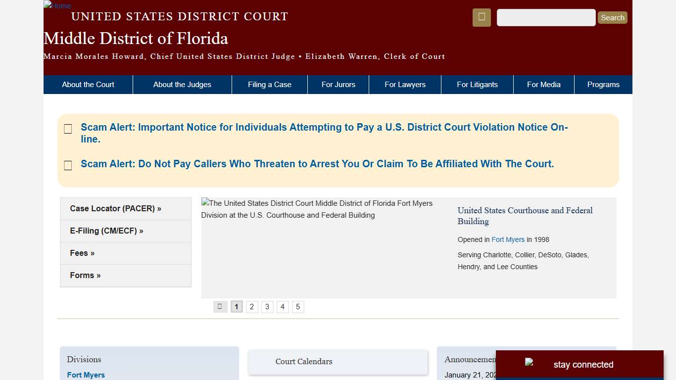 Middle District of Florida United States District Court